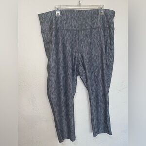 VOGO Athletica Charcoal Heather Leggings 3x plus